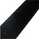 Slaige Simplemuji Black Matte Wallpaper Border Peel Stick Home Ceiling Decorative Border for Bathroom Living Room Kitchen 4inch by 328ft 10 Meters