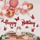 WESTICK Sparkly Red Glitter Wallpaper Borders Peel and Stick Thick Red Glitter Contact Paper Self Adhesive Removable Ruby Glittery Border for Bulletin Board Crafts DIY Project Mirror Border 4 x 160
