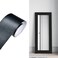 Yija Metallic Color Self Adhesive 3D Peel and Stick Waterproof Wall Border Easy to Apply Kitchen Bathroom Tiles Sticker 42x1968 inch Black