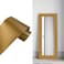 Yija Metallic Color Self Adhesive 3D Peel and Stick Waterproof Wall Border Easy to Apply Kitchen Bathroom Tiles Sticker 42x1968 inch Gold