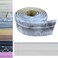 Yutianli Crown Molding Peel and Stick Wallpaper Border Flexible Wall Base Moulding Trim Self Adhesive Vinyl Baseboard Grey Marble Foam Wall molding 3D Mirror Border 1PCS89 Grey Marble