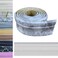 Yutianli Crown Molding Peel and Stick Wallpaper Border Flexible Wall Base Moulding Trim Self Adhesive Vinyl Baseboard Grey Marble Foam Wall molding 3D Mirror Border 1PCS89 Grey Marble