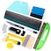 FOSHIO Wallpaper Smoothing Tools Kit Wallpaper Tools with Squeegee Smoother Seam Roller Paste Brush Wallpaper Smoothing Brush for Peel Stick Wallpaper Contact Paper Window Film Application Kit
