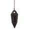 CORAL Coral 69300 Essentials Plumb Bob Made from Lightweight Nylon Includes Line for Hanging Wallpaper 20 Grams Black