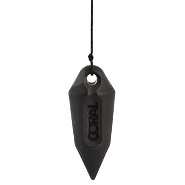 CORAL Coral 69300 Essentials Plumb Bob Made from Lightweight Nylon Includes Line for Hanging Wallpaper 20 Grams Black