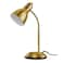 LEPOWER Metal Desk Lamp Adjustable Goose Neck Table Lamp EyeCaring Study Desk Lamps for Bedroom Study Room and Office Gold