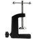 AYLIFU 1PCS Black Aluminum Alloy Desk CClamp Desk Light Mounting Cantilever Bracket With Adjustable Screws for Microphone Arm and Desktop Table Lamp