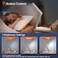 Giryuhd LED Desk Lamp for Office Home Battery Operated Lamp Rechargeable Lamp Foldable Portable Light LED Desk Light Strip 3 Brightness Dimmable Small Desk Lamp Wireless Reading Lamp