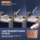 Giryuhd LED Desk Lamp for Office Home Battery Operated Lamp Rechargeable Lamp Foldable Portable Light LED Desk Light Strip 3 Brightness Dimmable Small Desk Lamp Wireless Reading Lamp