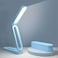 Giryuhd LED Desk Lamp for Office Home Battery Operated Lamp Rechargeable Lamp Foldable Portable Light LED Desk Light Strip 3 Brightness Dimmable Small Desk Lamp Wireless Reading Lamp