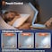 Giryuhd LED Desk Lamp for Office Home Battery Operated Lamp Rechargeable Lamp Foldable Portable Light LED Desk Light Strip 3 Brightness Dimmable Small Desk Lamp Wireless Reading Lamp
