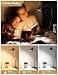 LiFMIRA Clipon Reading Light 3 Color Modes 10 Dimmable Brightness Eye Care Clamp Desk Lamp with Flexible Gooseneck for Reading in Bed Desk Headboard Computer