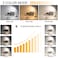 QQAPPU Clip Light Reading Lights 48 LED Clampon Desk Lamp with 3 Color Modes and 10 Brightness Dimmable 360 Flexible Gooseneck Book Clamp Light for Video Conference Lighting Headboard