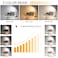 QQAPPU Clip Light Reading Lights 48 LED Clampon Desk Lamp with 3 Color Modes and 10 Brightness Dimmable 360 Flexible Gooseneck Book Clamp Light for Video Conference Lighting Headboard