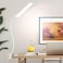 Vansuny Clip on Light LED Desk Lamp with Metal Clip 6 Level Brightness 3 Color Modes Power by USB Port 5W Adjustable Neck EyeCaring Reading Light for Home and Office White