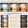 Voncerus LED Desk Lamp with Clamp EyeCaring Clip on Lights for Home Office 3 Modes 10 Brightness Long Flexible GooseNeck Metal Swing Arm Architect Task Table Lamps with USB Adapter White