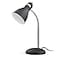 LEPOWER Metal Desk Lamp EyeCaring Table Lamp Study Lamps with Flexible Goose Neck for Bedroom Home Office Matte Black