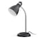 LEPOWER Metal Desk Lamp EyeCaring Table Lamp Study Lamps with Flexible Goose Neck for Bedroom Home Office Matte Black