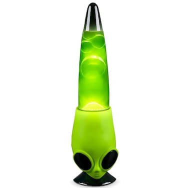 Rhode Island Novelty 13 Inch Alien Head Wax Motion Lamp
