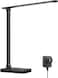 Lepro LED Desk Lamp for Home Office 95W 750LM Metal Touch Control Desk Light 5 Color Modes 5 Brightness Level Eye Caring Task Lamp For Reading Sewing Crafts School Supplies Puzzle Light Black