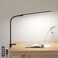 Lepro Clip on Desk Lamp LED Reading light Dimmable USB Small Clamp Lamp with 3 Color Modes 10 Brightness Adjustable Flexible Gooseneck Table Light for Bed Headboard Nail Home OfficeComputerBlack