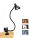 LiFMIRA Clip on Light USB Reading Light 3 Color Modes 10 Brightness Levels Eye Care Clamp Light Flexible Gooseneck Dimmable Reading Lamp Clip on Lamp for Bed Headboard Desk Bedside Dorm Black