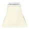 Royal Designs, Royal Designs Square Bell Basic Lamp Shade Eggshell 5 x 10 x 9