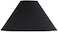 Springcrest Black Large Chimney Empire Lamp Shade PreAssembled 6 Top x 19 Bottom x 12 Slant Spider Replacement with Harp and Finial