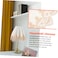 ARTIBETTER Lace Lampshade Cover Table Lamp Dust Protector Home Decorative Cloth Cover 3070X3070 Inch Lightweight and TearResistant