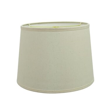 Aspen Creative 32319 Transitional Hardback Empire Shaped Spider Construction Lamp Shade in Ivory 14 wide 12 x 14 x 10