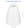DOITOOL Plastic Lamp Shade Replacement 452X393X196In Frosted Lampshade for Desk Lamp Table Bedside Lighting Cover 2Pack