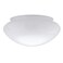 DYSMIO Dysmio 6Inch White Classic Globe Dome Fitter Size 512 inches Replacement Mushroom Glass Shade for Pendant Fan light Bathroom