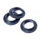 FASTROHY 3Pcs Black Light Shade Collar Ring Adaptor Lamp Bulb Holder for E14 Lamp Shade