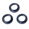 FASTROHY 3Pcs Black Light Shade Collar Ring Adaptor Lamp Bulb Holder for E14 Lamp Shade