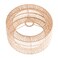 Gazechimp gazechimp Paper Rope Lampshade Boho Lampshade Rustic Woven Lamp Shade Bulb Guard for Outdoor Bedroom Kitchen Island Restaurant Large 1181x59inch