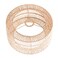 Gazechimp gazechimp Paper Rope Lampshade Boho Lampshade Rustic Woven Lamp Shade Bulb Guard for Outdoor Bedroom Kitchen Island Restaurant Large 1181x59inch