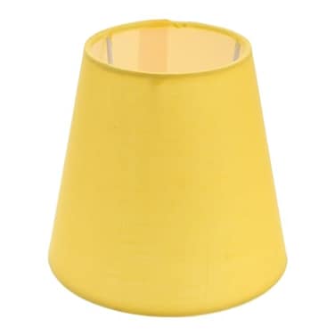 Lurrose Barrel Fabric Lampshade Cloth Lamp Shade Wall Lamp Covers Replacement Lamp Shade for Table Floor Pendant Lamp Yellow