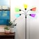 OTTOSEA 5 Pack Plastic Lampshade 57 inch High 41 inch Diameter 165 inch Fitter Replacement Plastic Lamp Shade for LED Floor Lamp 5colors