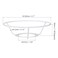 PATIKIL 47 Inch E26 E27 Lamp Shade Ring Frame with European Fitter 3 Pack Lampshade Holder Wire Frame DIY Drum Ring for Table Floor Lamp White