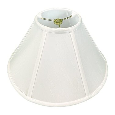 Royal Designs, Royal Designs Inc BSO70620WH Coolie Empire Basic Lamp Shade 7 x 20 x 125 White