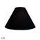 Royal Designs, Royal Designs Inc Coolie Empire Hardback Lamp Shade HB60720BLK Black 7 x 20 x 12