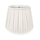 Royal Designs, Royal Designs Inc Empire English Pleat Lamp Shade BSO72414WH 10 x 145 x 10 White