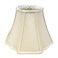 Royal Designs, Royal Designs Inc Flare Bottom Outside Corner Scallop Lamp Shade BS70118BG Beige 10 x 18 x 13