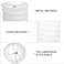 STOBOK Lamp Shade 1pc 95x22cm Paper Floor Lamp Shade Paper Light Cover DIY Rice Paper Floor Lamp Protector Cover Standing Lampshade for Home Hotel Bedside