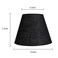 TOOTOO STAR Barrel Black Small Lamp Shade for Table Lamps Replacement 5x9x7 InchFabric Cloth Spider Model Black