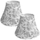 TOOTOO STAR Printed LampShade Set of 2 6 Top X 12 Bottom X 85 High For table and floor lamps wall lamps Modern Vintage Style Lampshade Spider