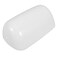 VOSAREA Retro Table Lamp Cover White Plastic Lampshade Replacement for Vintage Bankers Desk Lamp