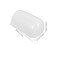 VOSAREA Retro Table Lamp Cover White Plastic Lampshade Replacement for Vintage Bankers Desk Lamp