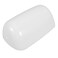VOSAREA Retro Table Lamp Cover White Plastic Lampshade Replacement for Vintage Bankers Desk Lamp
