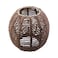 Wealrit Woven Rattan Pendant Lamp Shade Chandelier Lampshade 59 x 55 Light Fixture Shade for Home DecorationBrown